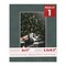 Dark Grey Suede Mat Board for 9x11 Frames - Fits 5.5x8.5 Photos